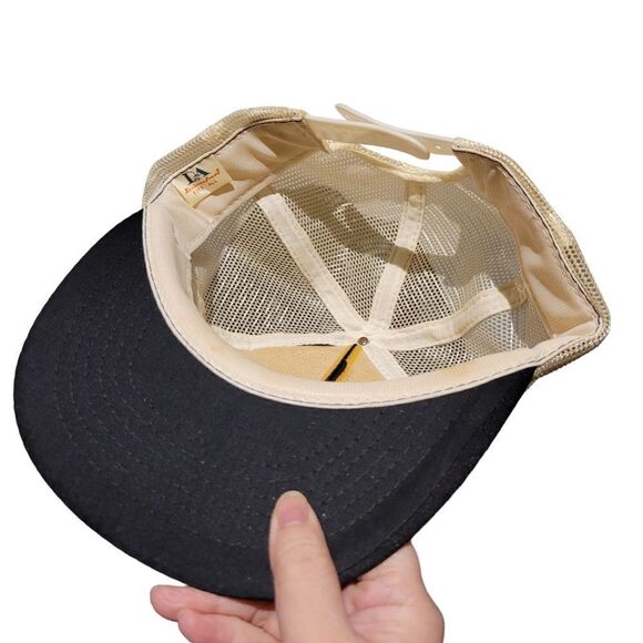 Vintage 80s Nationwise Trucker Snapback Cap Hat - Picture 5 of 6